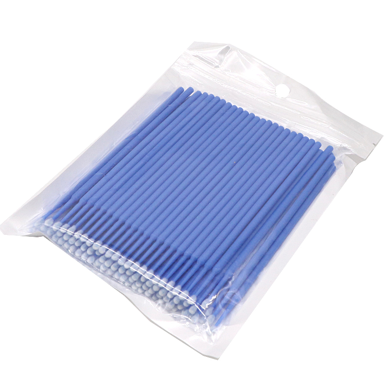 Микробраши в пакете 100 шт (Синие)