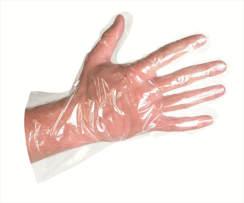 Перчатки полиэтиленовые прозрачные 100шт