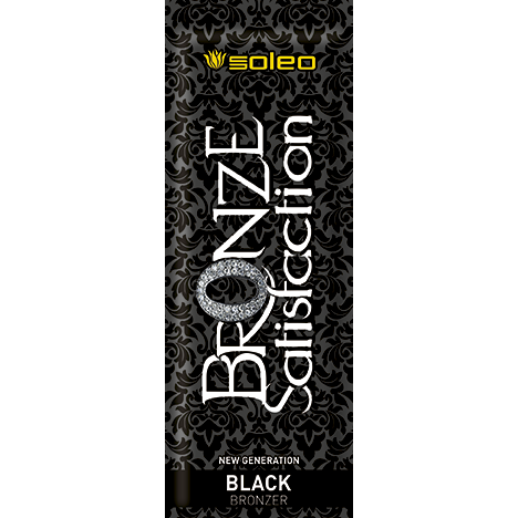 SOLEO Крем для загара Bronse Satisfaction Step 4 Black Bronzer, 15 мл
