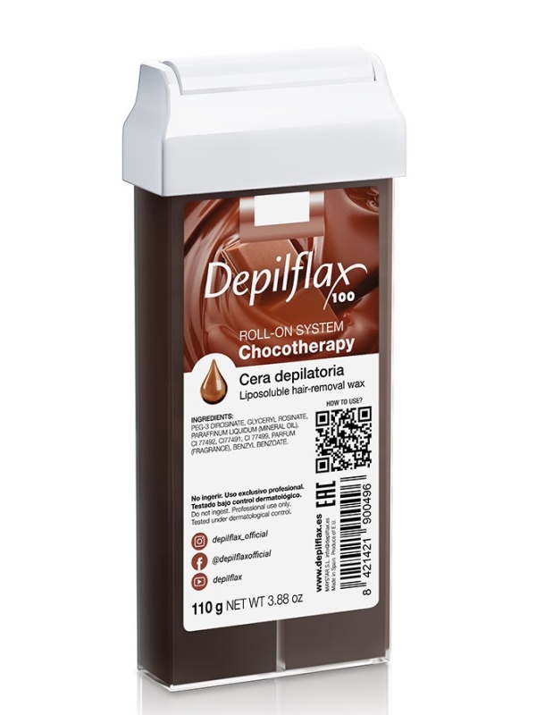 Воск в картриже "Depilflax" Chocotherapy (Шоколад) 110 гр