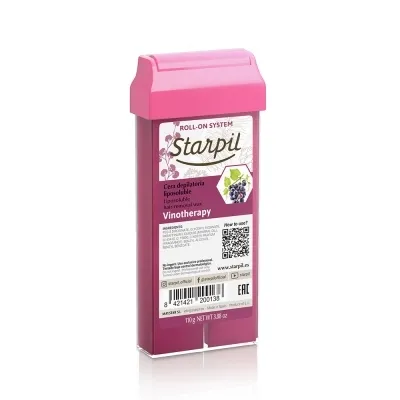 Воск в картридже Вино Starpil, 110 гр