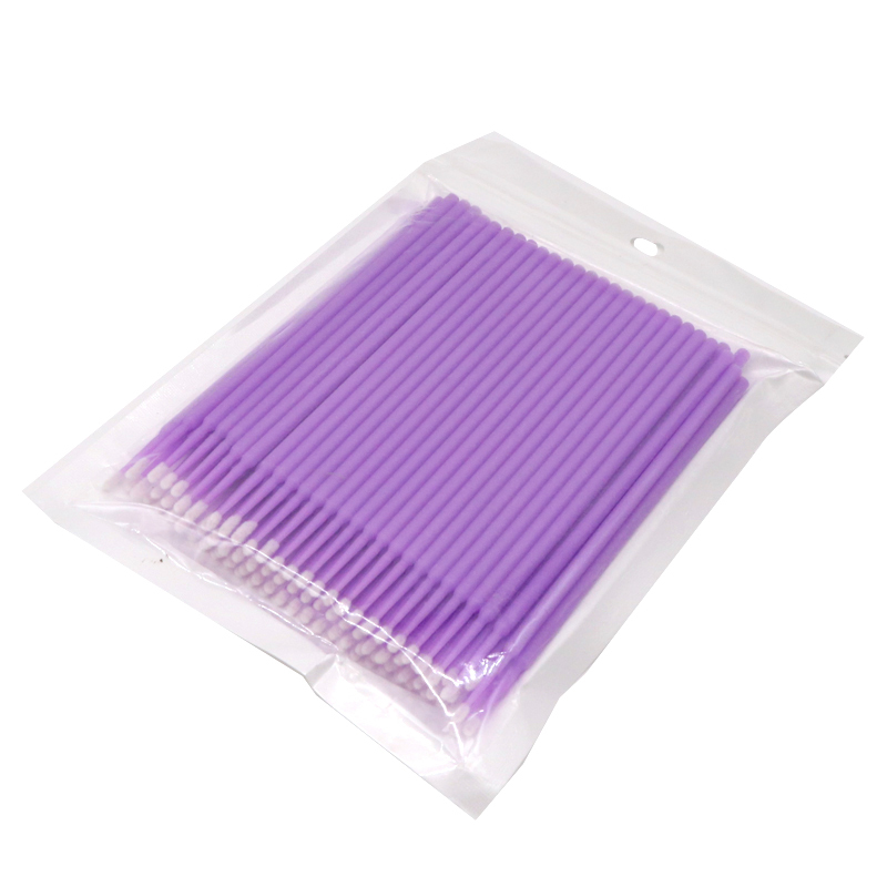 Микробраши в пакете 100 шт (Фиолетовые)