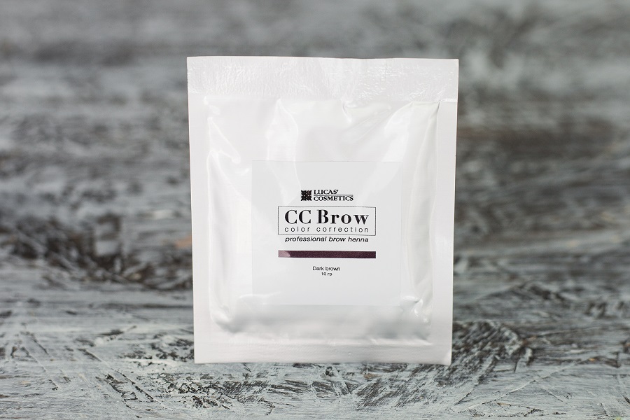 Хна для бровей СС Brow (dark brow) в саше (темно-коричневый), 10 гр