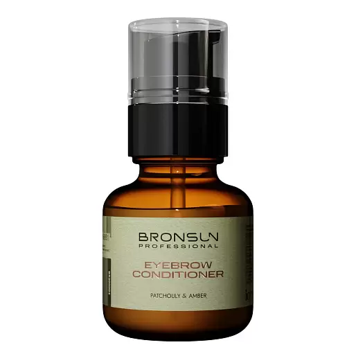 Кондиционер для бровей patchouly and amber, bronsun 50 мл