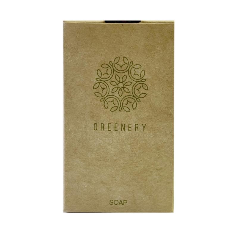 Мыло "GREENERY"  13 гр (картон крафт)
